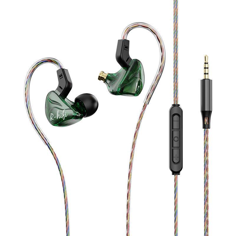 Проводные наушники-вкладыши с мощными басами для мобильных телефонов, игр, спорта и караоке — новая цифровая модель Type-C.