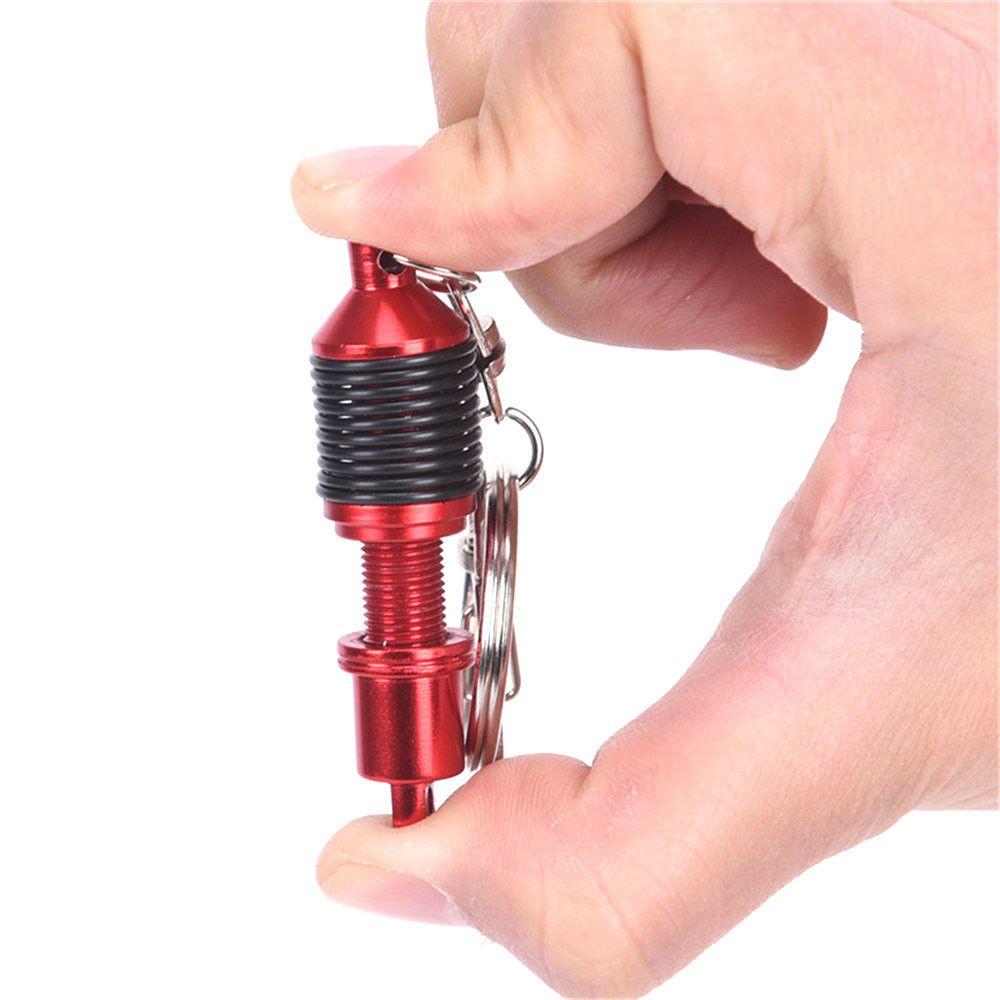 Cool Car Part Alloy Keyring Key Ring Keychain Adjustable Coilover Spring