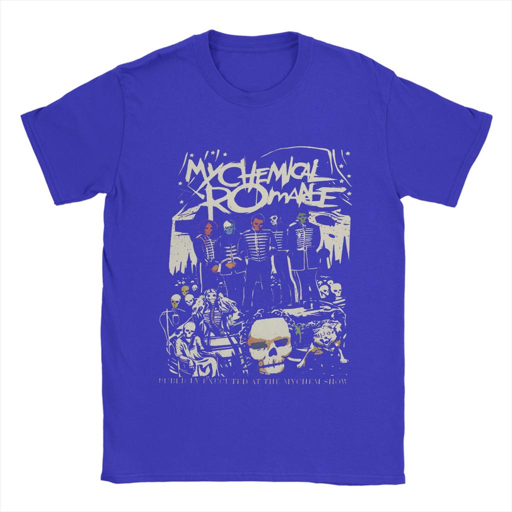 My Chemical Romances T-Shirt Men Vintage Cotton Tee Shirt O Neck Short Sleeve T Shirts Gift Idea Tops