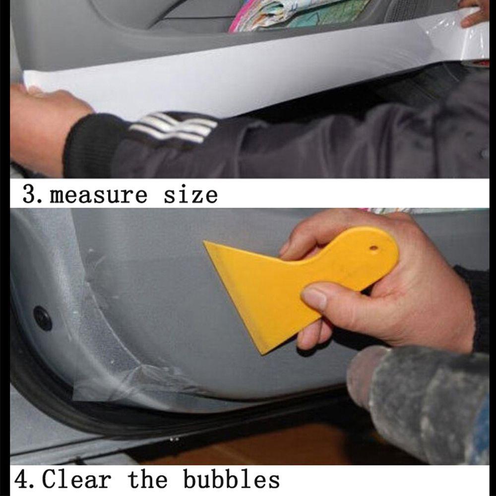 Bumper Anti-Oxidation Clear Anti-Scratch Decal Car Body Protection Protective Films Protect Cover