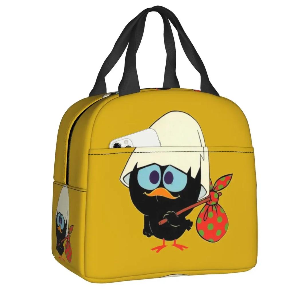 Калимеро Ланч-бокс Многофункциональный Теплый Охладитель Термический Изолированный Ланч-пакет для Женщин Школа Работа Пикник Портативные Сумки-тоут