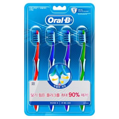 Зубная щетка Oralbi Cross Action Total Care, 4, 1