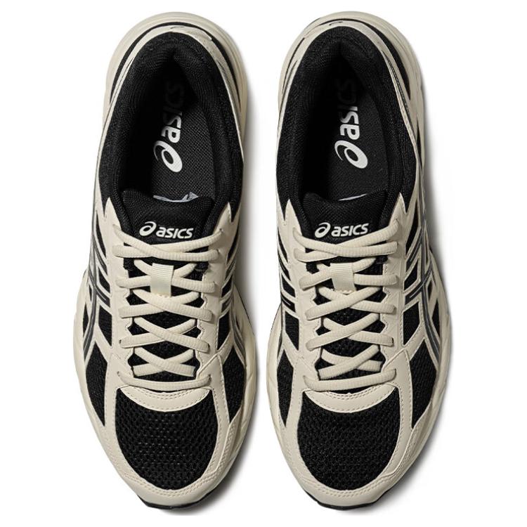 Asics Gel-Contend 4 Удобная дышащая амортизация Низкий верх Повседневные кроссовки для бега Мужские кроссовки Черно-белые T8D4Q-008
