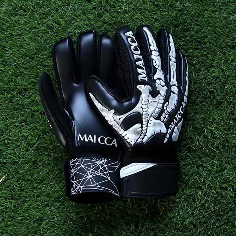 2 шт. вратарские перчатки дышащие футбольные вратарские перчатки для молодежи и взрослых с защитой рук для защиты пальцев