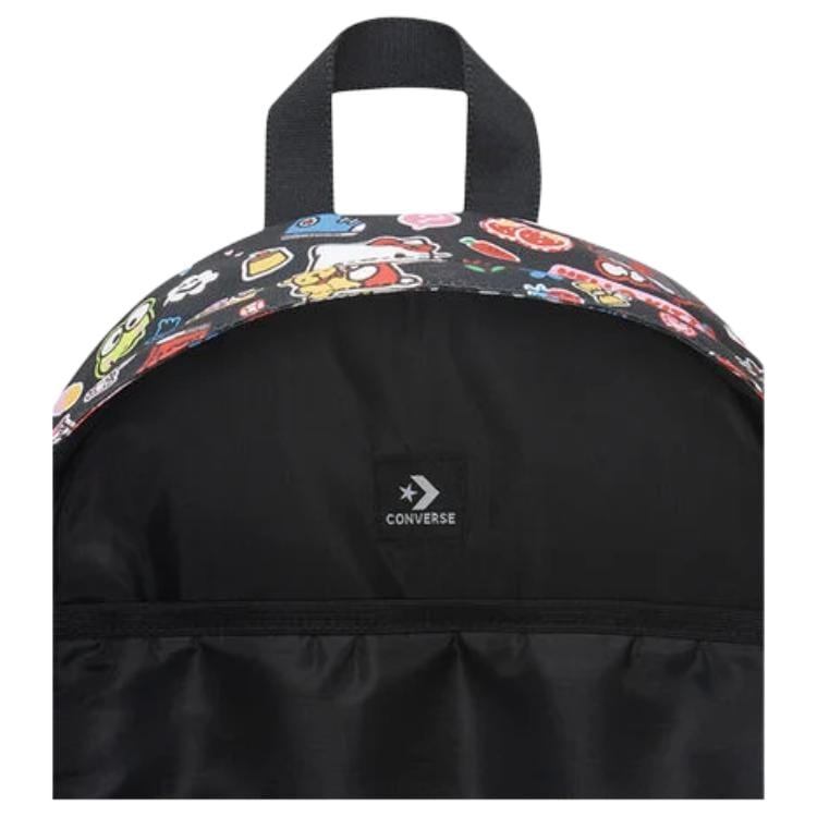 Converse X Hello Kitty And Friends Collaboration 600D Polyester Backpack Women's Black WA5874-023