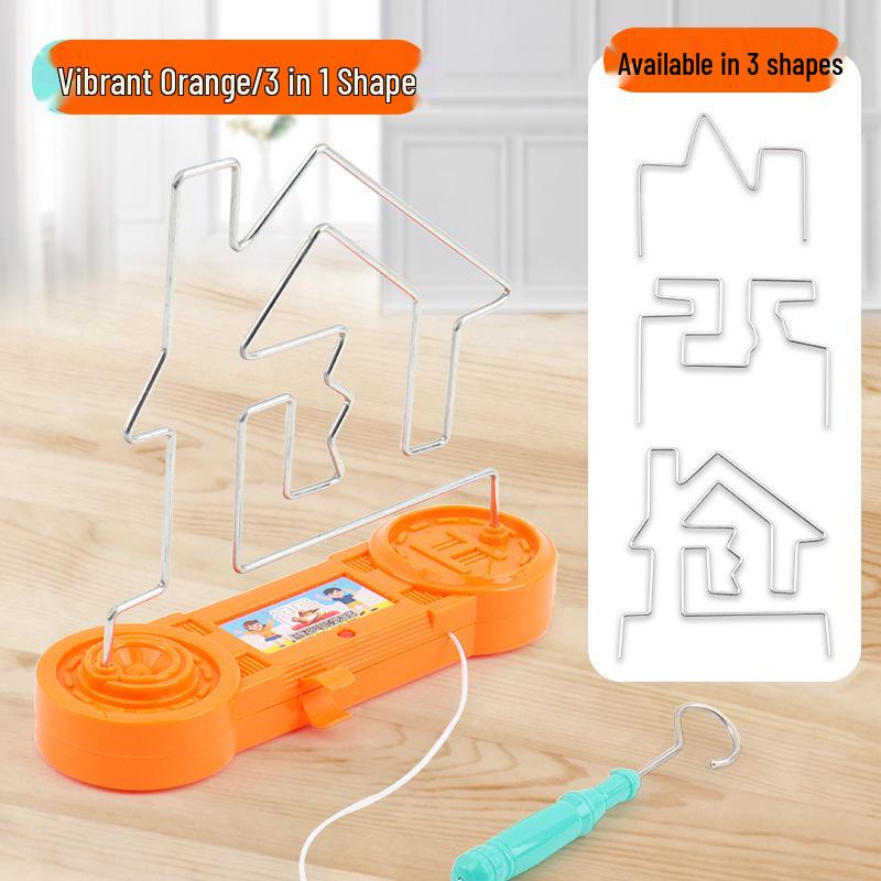 Детский электрический лабиринт из проволоки - Игра для раннего развития и тренировки концентрации