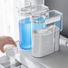 Sealed Laundry Detergent Jar Transparent Storage Bottle Detergent Powder Box Prevents Dampness for Laundry Room Bathroom