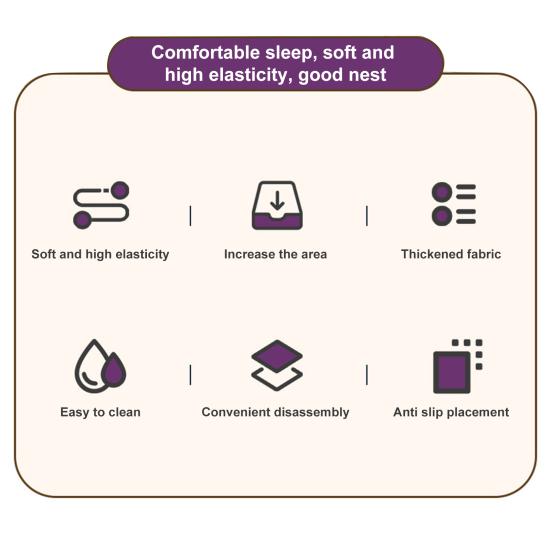 Кровать для кошек Баклажан Форма овоща Диван для питомца со съемной подушкой Поддержка суставов Милая кровать для питомца для кошек, маленьких собак, котят