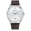 Часы женские Urban Leather с серебристым циферблатом и кварцевым механизмом D411AS