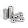 1pcs Long Rigid Coupling Bore 4/5/6/6.35/7/8/10mm 45# Steel Motor Shaft Connecting Connection Coupler for 3D Printers Motor