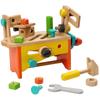 Boiler Tool Box Pretend Play Carpenter Wooden Educational Birthday 2 Year 3 Year Old Care Guide Included Edutē Set, Toy, Toy, Hammer, Screwdriver,