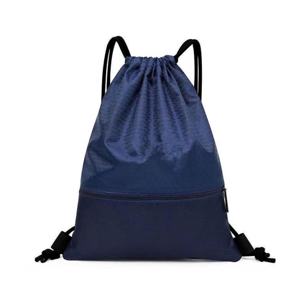Waterproof Sports Drawstring Backpack for Fitness, Basketball, and Football Storage