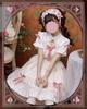 Косплей костюм JIURUN Lolita Gothic Lolita с 3D и панельным аниме-галстуком-бабочкой Плюс Mori Sweet Gothic Maid Леди-подобный Размер Один-кусок Узор, Оборки,