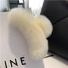 Fur Pure Color Korean Style Hair Clip Plush Hair Claw Leopard Grasp Clip Female Hair Accessories