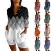 Womens Button Down Shirts Cotton Linen Long Sleeve Dress Shirts Casual Summer Tops Work Blouses