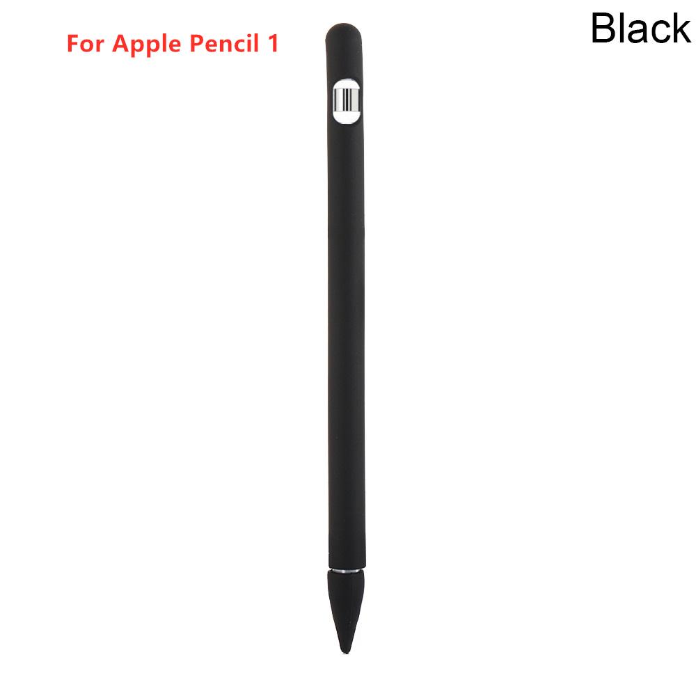 4 In 1 Colorful Soft Silicone Cover For Apple Pencil 1st Generation Case For iPad Tablet Touch Pen Stylus Protective Sleeve Case