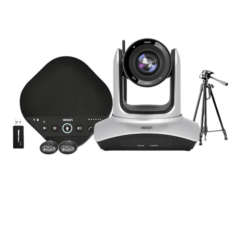 HDCON 4K Беспроводная конференц-камера и комплект всенаправленных микрофонов 5,8 ГГц (Китайская версия)