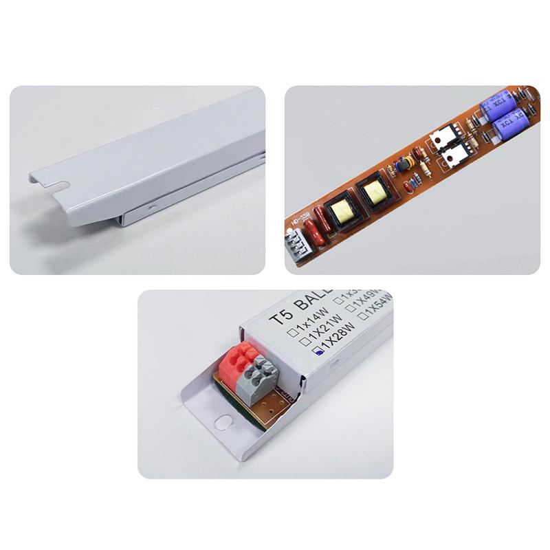 AC 220-240V Широкое напряжение T8 T5 Компактный электронный балласт Мгновенная трубка Настольные лампы Флуоресцентные лампы Балласт Товары для дома и офиса