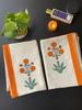 Pair of Blockprint Cotton Hand Towel