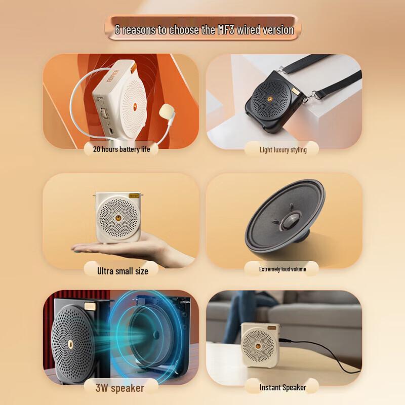 Edifier MF3 Portable Wired Amplifier