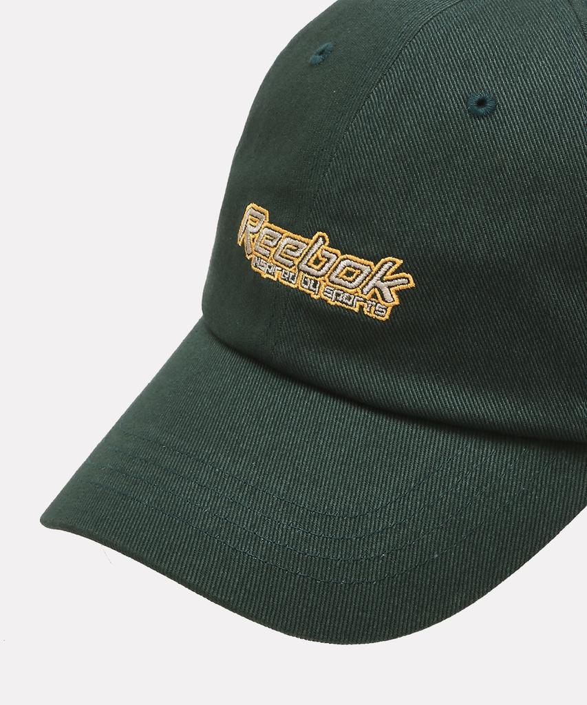 Reebok Базовая кепка-бейсболка Regular Fit с логотипом - Темно-зеленая
