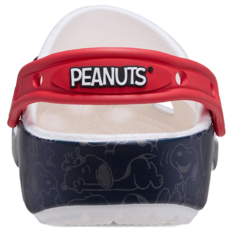 Peanuts x Crocs Classic Clog Snoopy Унисекс Кроссовки Белый Красный 211124-90H