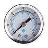 Upgraded Pressure Gauge 1/8" Thread Pressure Gauge Mini Pressure Gauge Steel for Shell & Brass Thread Shatter-proof Gaug