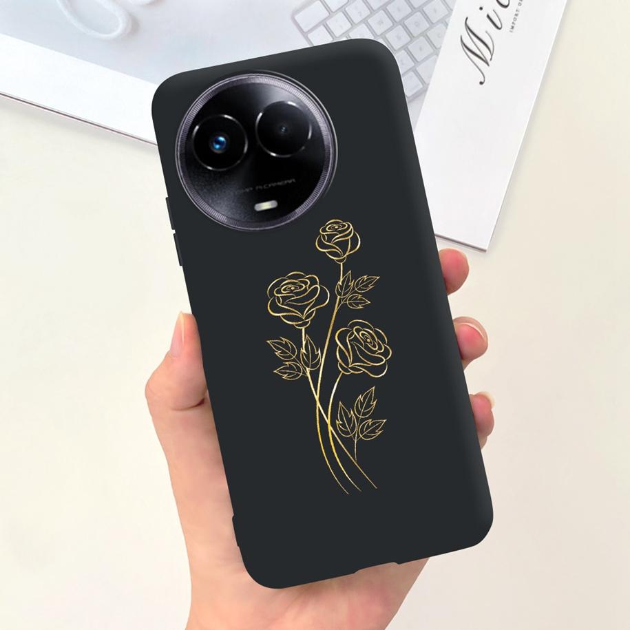 Ударопрочный Чехол Для Realme 11 5G / Realme 11X Чехол На Телефон Модный Девушки Мягкий Силикон Funda Для Realme11 11 X 2023 RMX3785 Coque