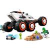 LEGO City Space Exploration Vehicle with Alien Toy Building Blocks for Kids Ages 6-9