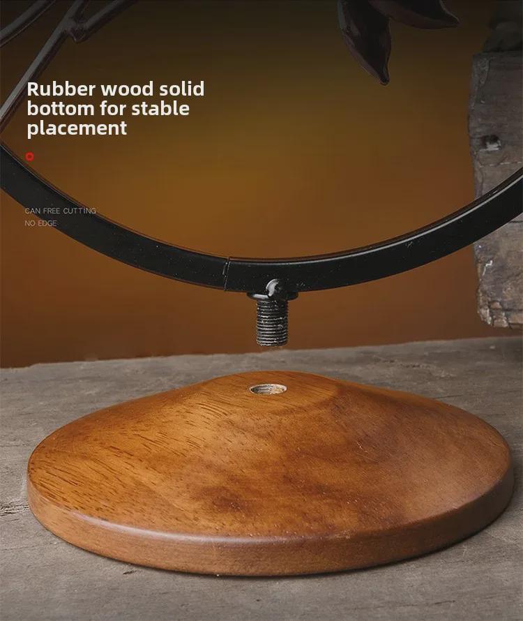 Ретро креативная перевернутая стойка для винных бокалов для домашнего декора