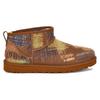 The Elder Statesman X Ugg Round Toe Slip-On Short Snow Boots Men Boots Brown 1155910
