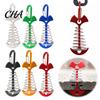 Fish Bone Stake Spring-Loaded Tent Peg, Aluminum Deck with Lightweight Peg Carabiner, Windproof Rope Buckle for Outdoor Camping Fixing Board