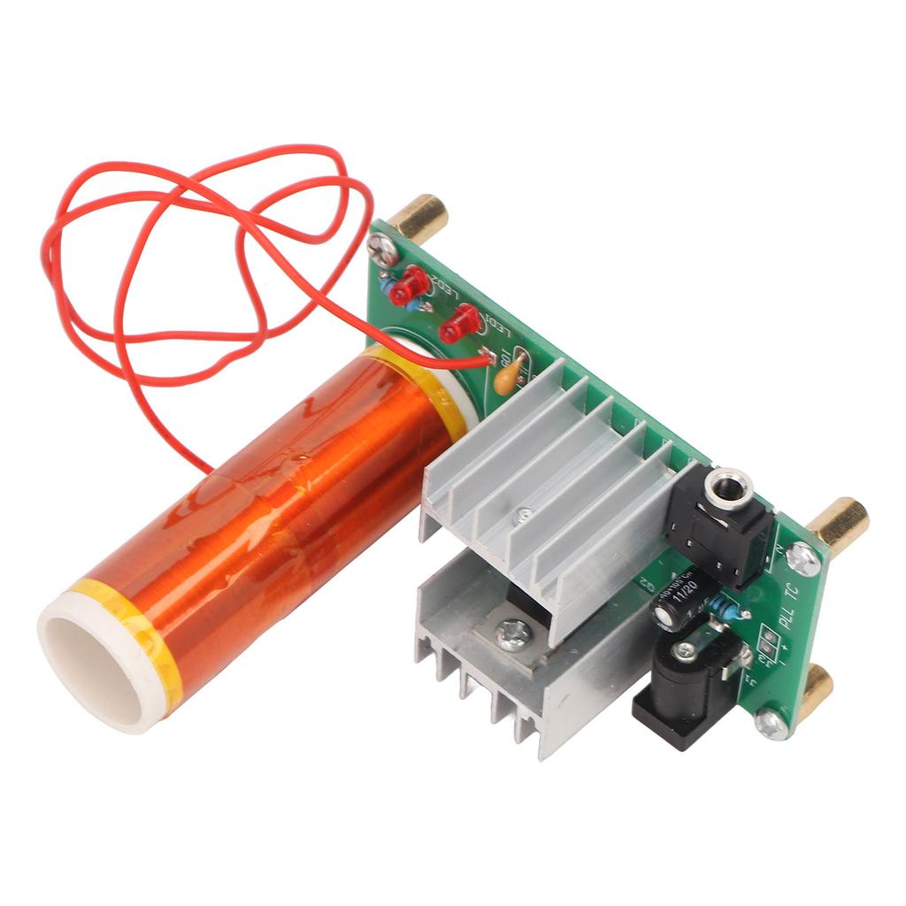 Experiment Electronic DIY Coil Scientific Kit Ion Wreath Music Playback Plasma Wireless