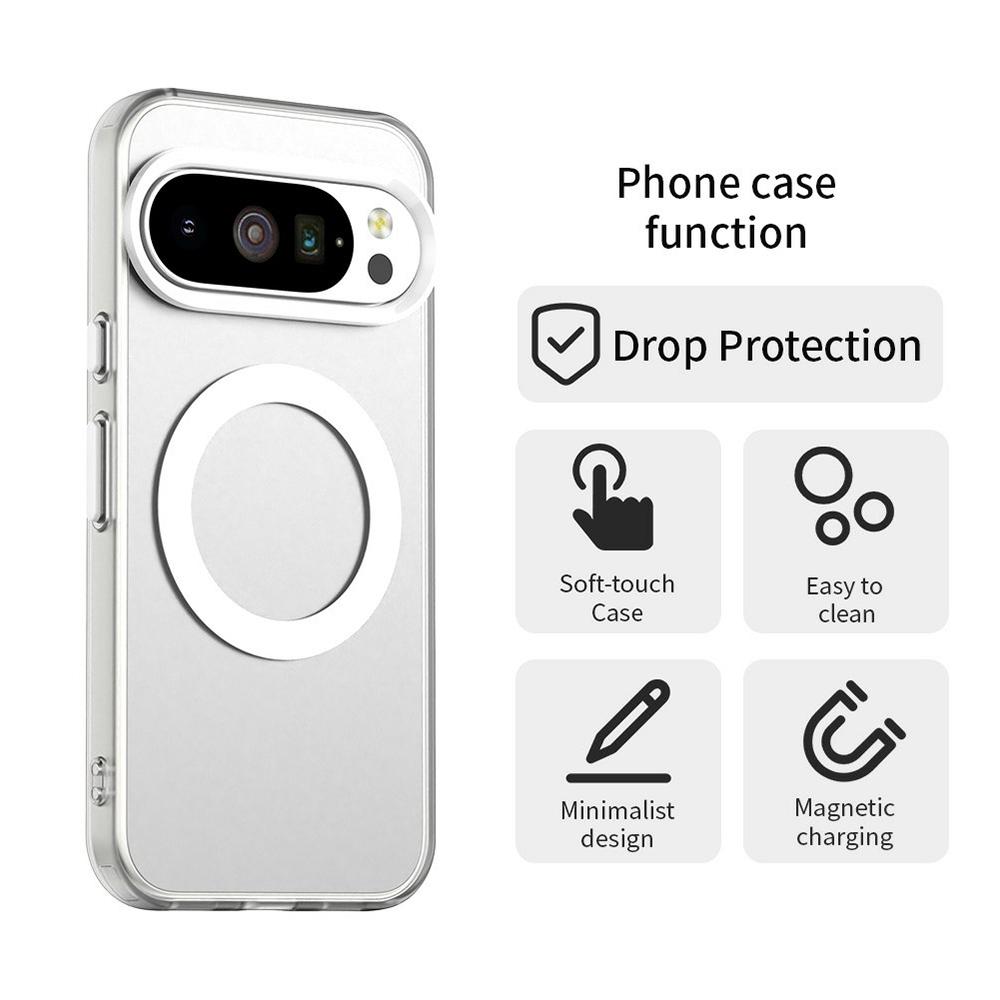 For Google Pixel 10 Pro XL Case Compatible with MagSafe Anti Drop Hybrid Phone Back Cover