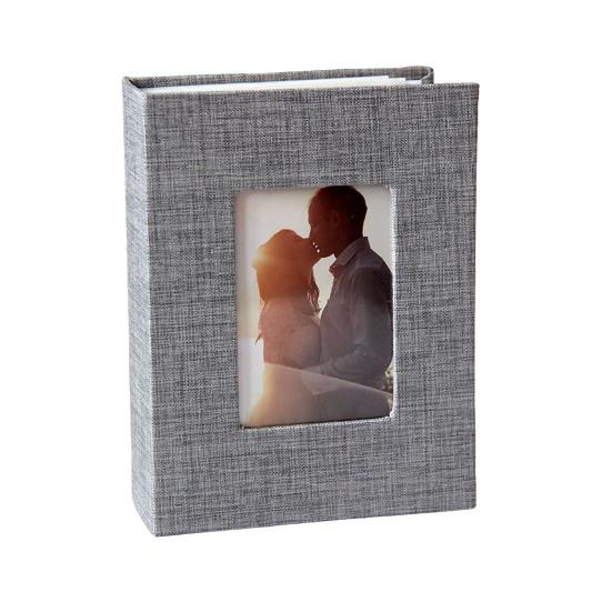 Вставной фотоальбом в льняной обложке, 50 страниц, 100 карманов, 4x6 дюймов, свадьба, путешествие, детский праздник, дети, семья, годовщина, коллекция фотографий, книга
