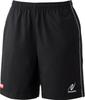 Table Tennis Game Pants Quarter Air Shorts Table Tennis Officially Approved NW2520 Black S [Nittaku] J.T.T.A (Japan Association)