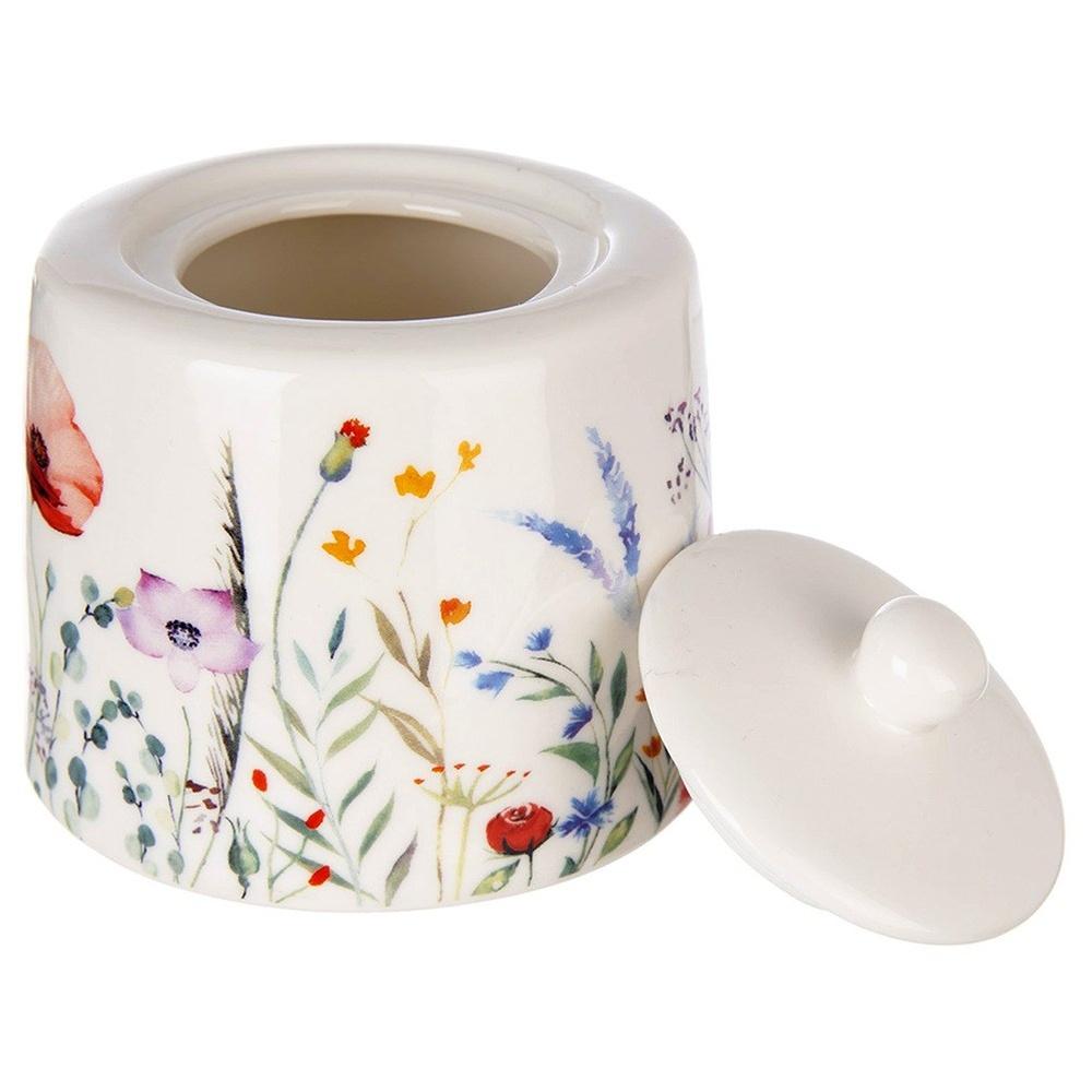 MAKI white porcelain sugar bowl 320 ml