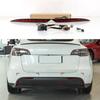 2PCS For Tesla Model Y Rear Fog Lamp Brake Light Dynamic Turn Signal Reflector LED Bumper Light Car Tuning Accessories