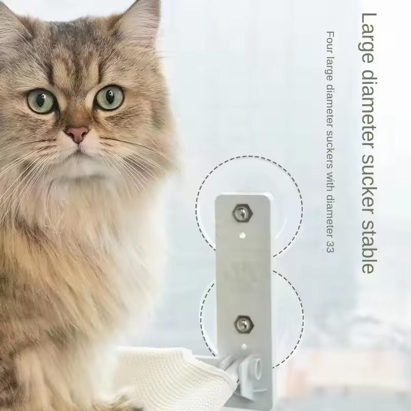 New Cat Hammock Suction Cup Foldable Hammock Suspended Cat Nest Cat Bed Balcony Window Glass Cat Hammock Cat House