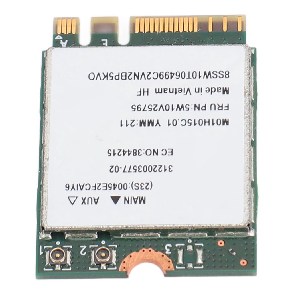 RTL8822CE FRU NGFF Wireless Network Card 2.4GHZ 5GHZ Dual Band 867Mbps NGFF Bluetooth 5.0 Adapter