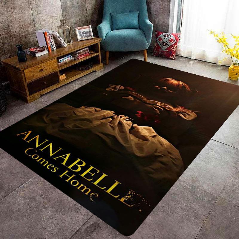 Doll Horror Unveiled carpet Living room and bedroom mats printing Christmas gifts Dormitory decoration Protective pad