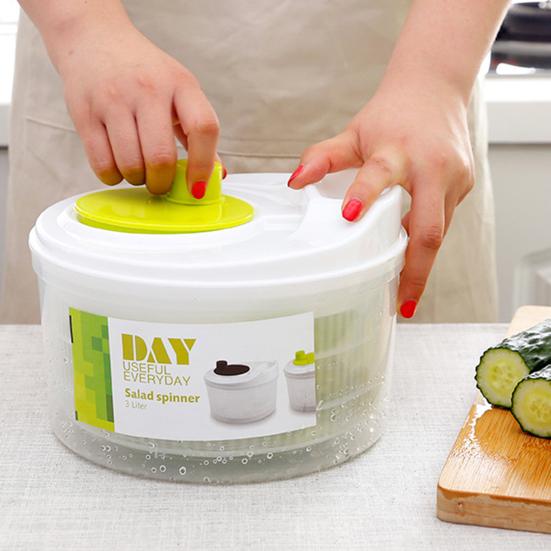 Roamtic Fashion Kitchen Washer Lettuce Salad Fruits Dryer Spinner Dehydrator Vegetable Large Manual