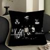 Rock Band K-Korn Pillow Gift Home Office Decoration Pillow Bedroom Sofa Car Cushion Coverpillow Case