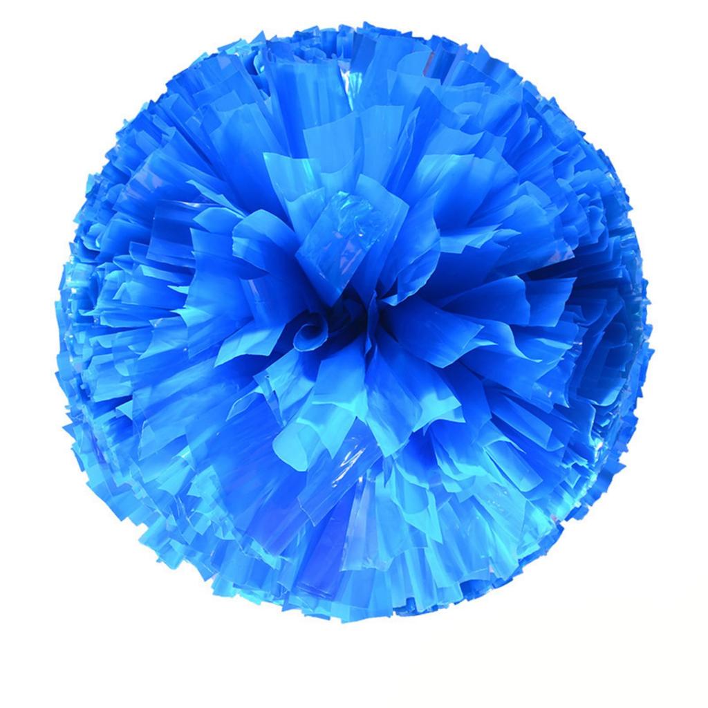 2Pack 30cm/11.8in Solid Color Plus Thick Pom Mutipulcolor For Cheerleader Team Performance