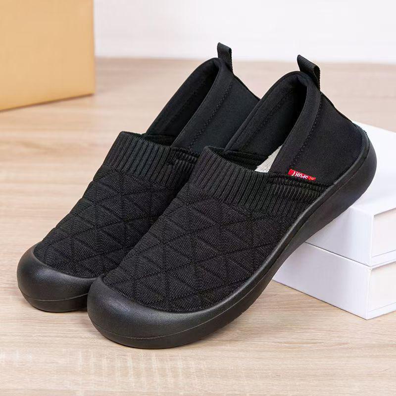 Женские слипоны с мягкой нескользящей подошвой - Легкая, дышащая и повседневная обувь для весны/осени