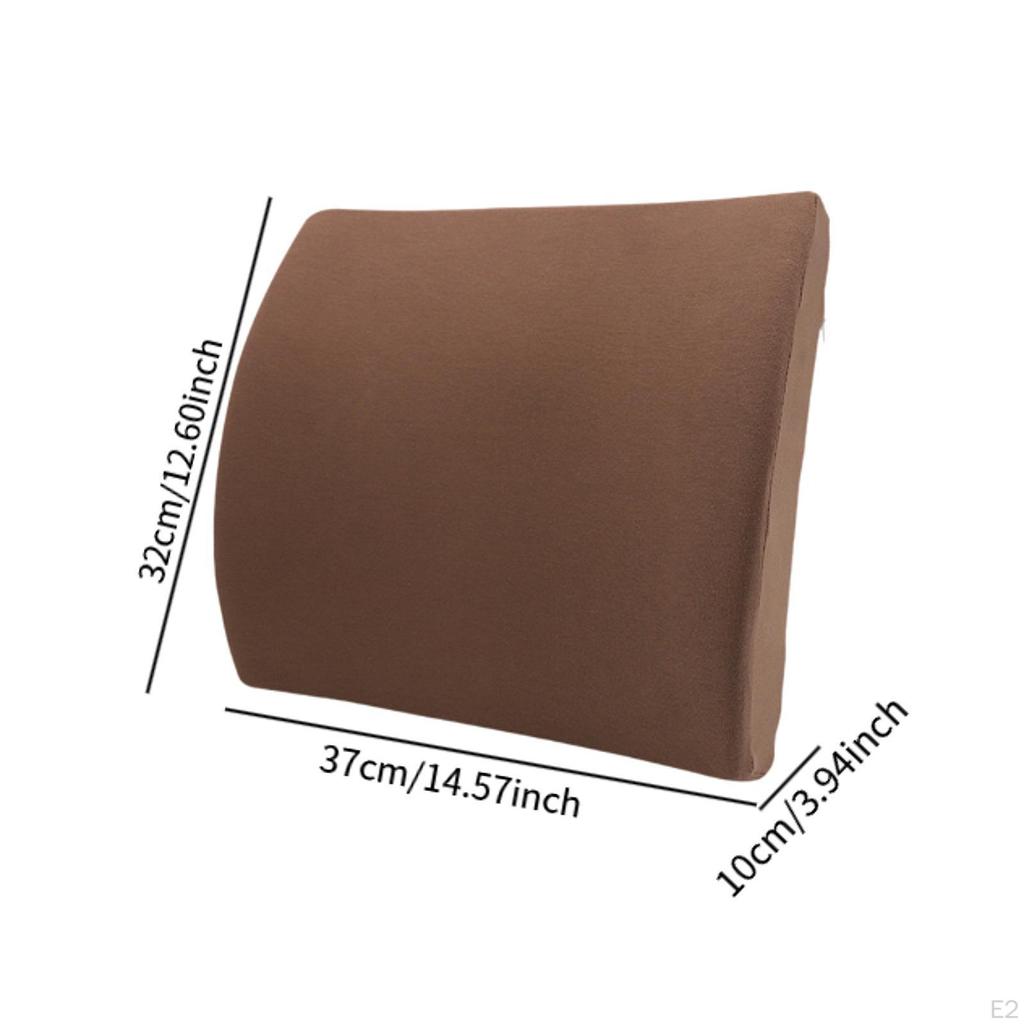 Подушка для поддержки поясницы, спинка для офисного кресла и автомобильного дивана, кресло-реклайнер для водителя