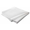 Made In Japan, Wine Torsion Table Napkins, 100% Cotton, 51x51cm, Solid Satin (White, 3 Count)
