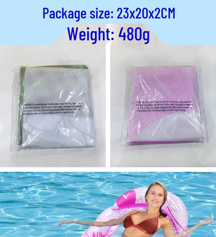 Новое надувное кресло-шезлонг для воды - Складная гамак-плот для взрослых, Утолщенная надувная кровать и плавательный круг.