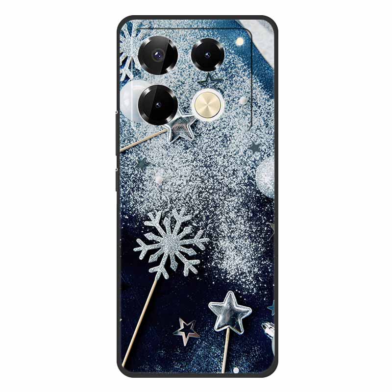 2024 Christmas Phone Cases For Infinix Note 40 Pro 4G 5G Cases Soft TPU Silicone For Note 30 4G 5G Infinix Note 40Pro 30Pro 4G