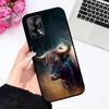 Модный художественный силиконовый чехол-мультяшка для Oppo F19/A74 с ударопрочным бампером